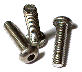 Button Socket Head Cap Screws SUS304 M8 10Pc/Lot Button Socket Head Cap Screws SUS304 M8 10Pc/Lot